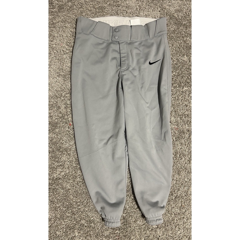 Nike Vapor Select Men's Baseball Pants - Gray (BQ6435-052)